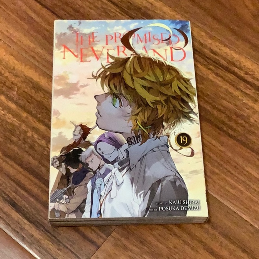 The Promised Neverland manga.Volume 19.Story by Kaiu Shirai.Art by Posuka Demizu